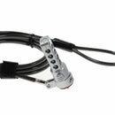 Rocstor Y10C132-B1 cable lock Black 70.9" (1.8 m)