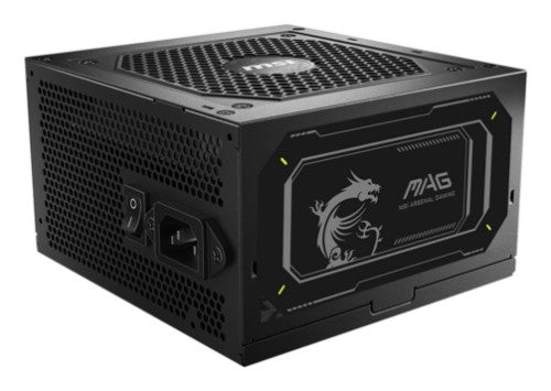 MSI MAG A750GL PCIE5 II power supply unit 750 W 20+4 pin ATX ATX Black
