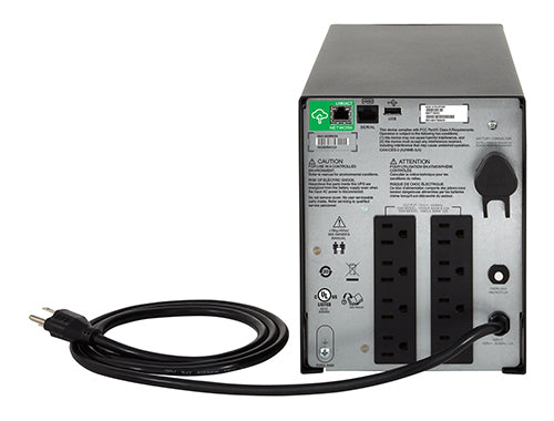 APC SMC1500C uninterruptible power supply (UPS) Line-Interactive 1.44 kVA 900 W 8 AC outlet(s)