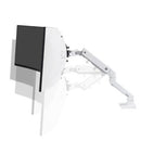 Ergotron HX Series 45-647-216 monitor mount / stand 49" Desk White
