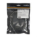 Rocstor 6ft, 2xHDMI HDMI cable 70.9" (1.8 m) HDMI Type A (Standard) Black