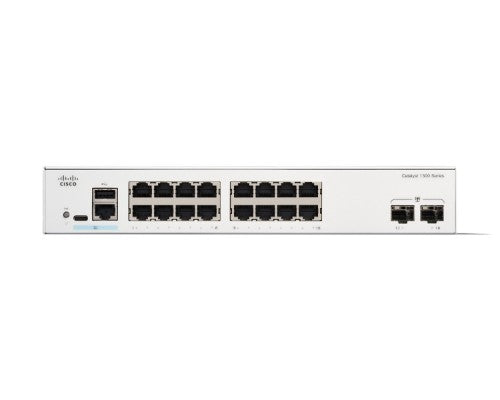 Cisco C1300-16T-2G network switch Managed L2/L3 Gigabit Ethernet (10/100/1000) White