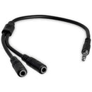 StarTech.com MUYHSMFF audio splitter Black