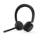 Lenovo 6550 Headset Wireless Head-band Office/Call center USB Type-C Bluetooth Black