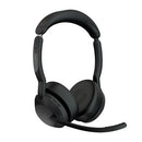Jabra Evolve2 55 Headset Wired & Wireless Head-band Office/Call center Bluetooth Charging stand Black
