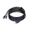 StarTech.com HU12210-KVM-CABLE KVM cable Black 122" (3.1 m)