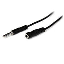 StarTech.com MU2MMFS audio cable 78.7" (2 m) 3.5mm Black