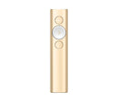 Logitech 910-004860 wireless presenter Bluetooth/RF Gold