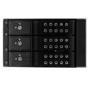 StarTech.com HSB3SATSASBA disk array 0 TB Black