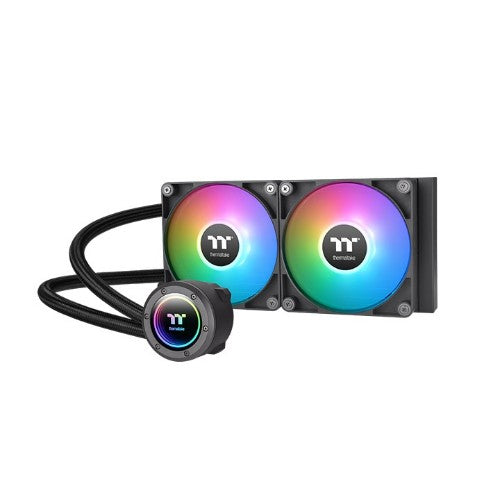 Thermaltake TT TH240 ARGB Processor All-in-one liquid cooler 4.72" (12 cm) Black 1 pc(s)