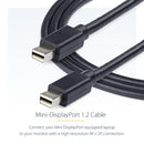 StarTech.com MDISPLPORT3 DisplayPort cable 35.4" (0.9 m) mini DisplayPort Black