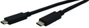 VisionTek 901269 USB cable 39.4" (1 m) USB 3.2 Gen 2 (3.1 Gen 2) USB C Black