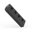 Sabrent HB-MC3B interface hub 5000 Mbit/s Black