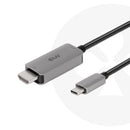 CLUB3D CAC-1587 video cable adapter 118.1" (3 m) USB Gen2 Type-C HDMI Type A (Standard) Black