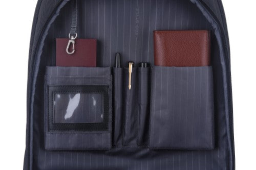 Eco Style Tech Exec Rolling backpack Black