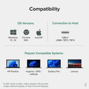 Plugable Technologies USBC-MSTH2 USB graphics adapter 3840 x 2160 pixels Black