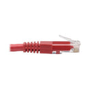 Tripp Lite N200-001-RD networking cable Red 12.2" (0.31 m) Cat6 U/UTP (UTP)