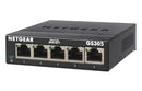 NETGEAR GS305-300PAS network switch Unmanaged L2 Gigabit Ethernet (10/100/1000) Black