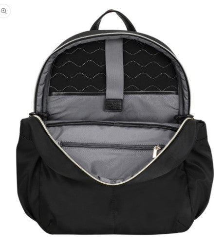 Eco Style Laguna backpack City backpack Black Polyurethane (PU)