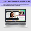 HP 15-fc0077od AMD Ryzen™ 7 7730U Laptop 15.6" Full HD 16 GB DDR4-SDRAM 256 GB SSD Wi-Fi 6 (802.11ax) Windows 11 Home Silver