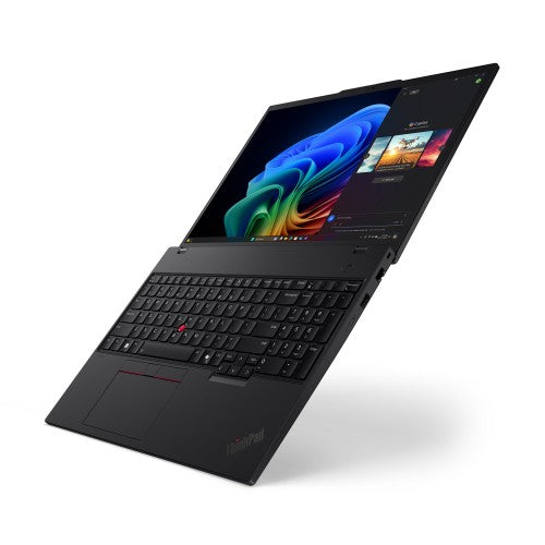 Lenovo ThinkPad T16 Gen 4 (AMD) Copilot+ PC AMD Ryzen AI 7 350 Laptop 16" WUXGA 16 GB DDR5-SDRAM 512 GB SSD Wi-Fi 7 (802.11be) Windows 11 Pro Black