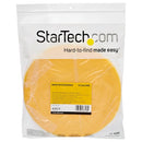 StarTech.com HKLP25YW cable tie Hook & loop cable tie Nylon Yellow 1 pc(s)