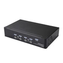 StarTech.com SV431DPUA2 KVM switch Rack mounting Black