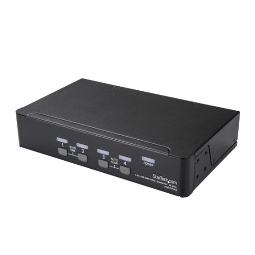 StarTech.com SV431DPUA2 KVM switch Rack mounting Black