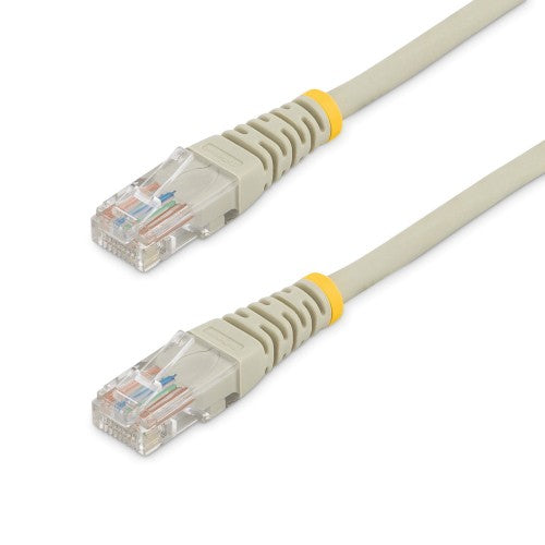StarTech.com 100 ft Gray Molded Category 5e (350 MHz) UTP Patch Cable networking cable 1200" (30.5 m)