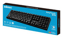 Adesso AKB-670UB keyboard Home/Office USB QWERTY US English Black