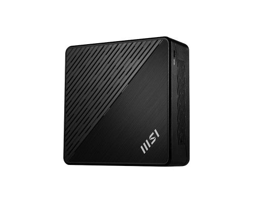MSI Cubi ADL-020BUS Intel Pentium N N100 DDR4-SDRAM Mini PC Workstation Black