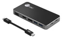 Siig JU-DK0D11-S1 laptop dock/port replicator USB 3.2 Gen 1 (3.1 Gen 1) Type-C Black, Gray