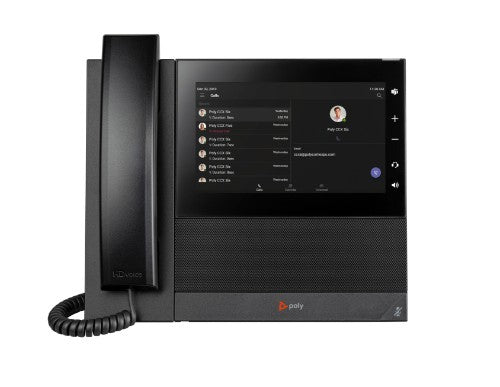 HP Poly CCX 600 Business Media Phone for Microsoft Teams and PoE-enabled GSA/TAA