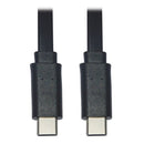 Tripp Lite U040-006-C-FL USB cable USB 2.0 72" (1.83 m) USB C Black