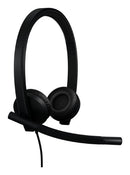Logitech H570e Headset Wired Head-band Office/Call center USB Type-A Black