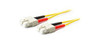 AddOn Networks 1m SC/SC InfiniBand/fibre optic cable 39.4" (1 m) Yellow