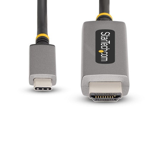 StarTech.com 136B-USBC-HDMI213M video cable adapter 118.1" (3 m) USB Type-C HDMI Type A (Standard) Gray