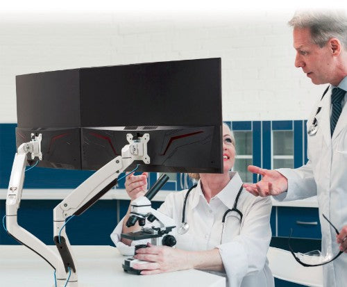 Siig CE-MT3211-S1 monitor mount / stand 35" White Desk