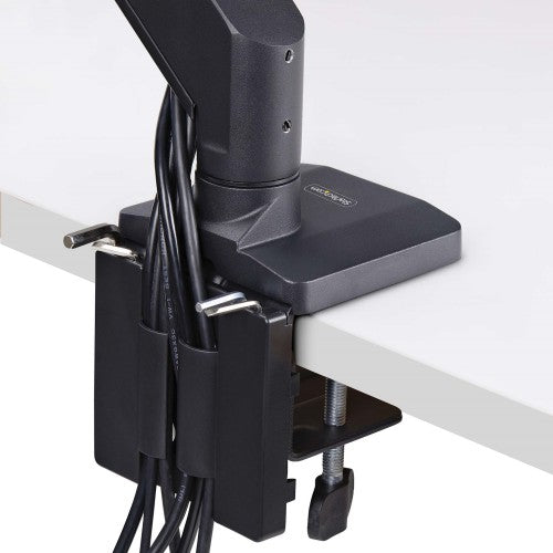 StarTech.com 3M1A3SG-MONITOR-ARM monitor mount / stand 27" Desk Black, Silver