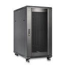 Rocstor Y10E040-B1 rack cabinet 22U Freestanding rack Black