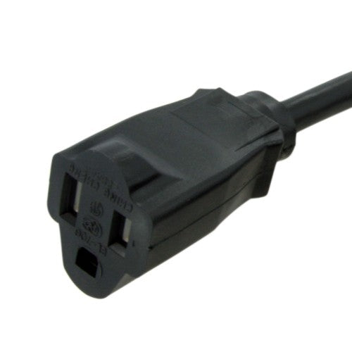 StarTech.com PAC1016 power cable Black 70.9" (1.8 m) NEMA 5-15P