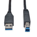 Tripp Lite U322-006-BK USB cable USB 3.2 Gen 1 (3.1 Gen 1) 72" (1.83 m) USB B USB A Black