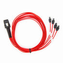 Rocstor Y10C872-RD SATA cable 39.4" (1 m) SATA 7-pin Black, Red