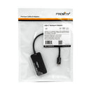 Rocstor Y10A306-B1 interface hub USB Type-C 5000 Mbit/s Black