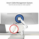 Siig CE-MT3S11-S1 monitor mount / stand 49" White Desk