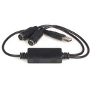 StarTech.com USBPS2PC PS/2 cable 17.1" (0.435 m) Black