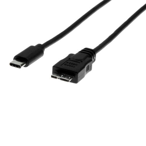 Rocstor Y10C146-B1 USB cable USB 3.2 Gen 1 (3.1 Gen 1) 35.4" (0.9 m) USB C Micro-USB B Black