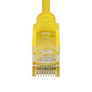 StarTech.com N6PAT6INYLS networking cable Yellow 7.87" (0.2 m) Cat6 U/UTP (UTP)