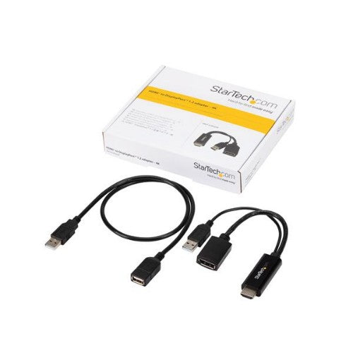 StarTech.com HD2DP video cable adapter Black