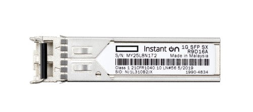 HPE Aruba Networking Networking Instant On 1G SFP LC SX 500m OM2 MMF Transceiver